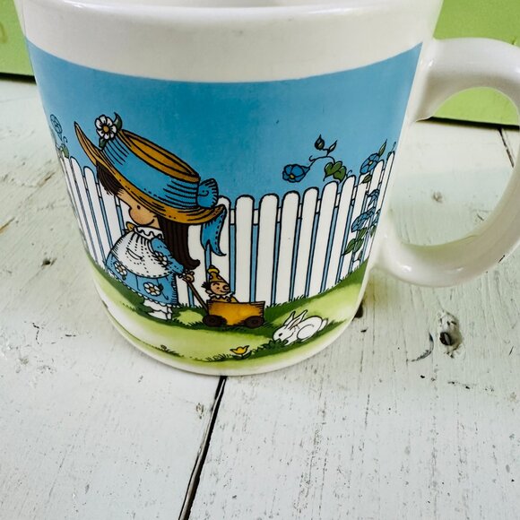 Vintage 60s Joan Walsh Anglund Coffee Mug, Ebeling and Ruess West Germany Mug - Picture 4 of 7